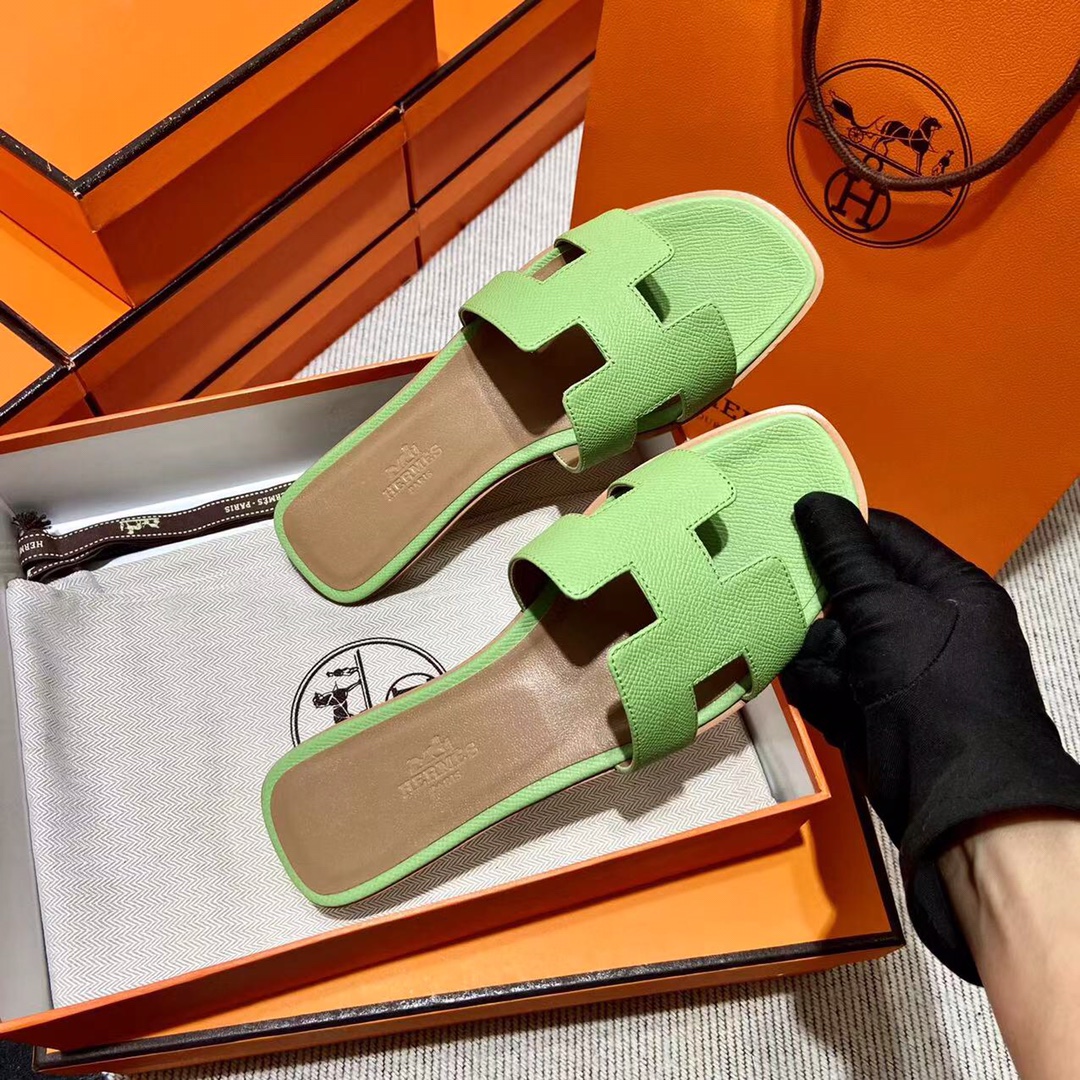 에르메스 올수공 오란 슬리퍼 샌들 앱송 20